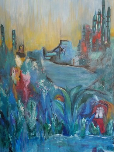 Wild Living by Redin Winter, Painting for Sale on Singulart