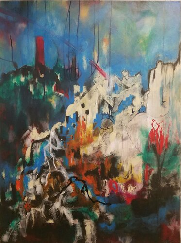 Nestled Life van Redin Winter, Schilderij te koop op Singulart