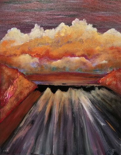 The Road Home di Redin Winter, Pittura in vendita su Singulart