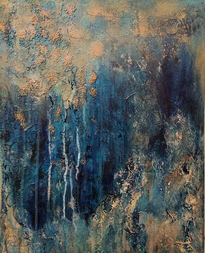 On the Edge van Redin Winter, Schilderij te koop op Singulart