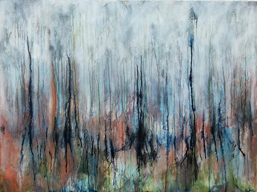 Caught Out in the Rain No.9 van Redin Winter, Schilderij te koop op Singulart