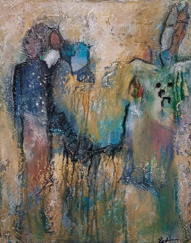 The Dance; Tied to a String in Quarantine van Redin Winter, Schilderij te koop op Singulart