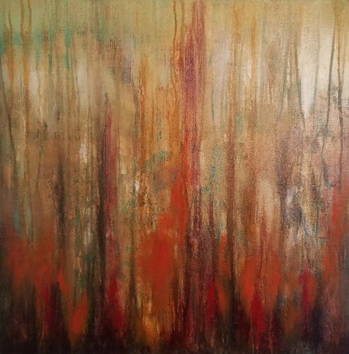 Harvest Orange van Redin Winter, Schilderij te koop op Singulart