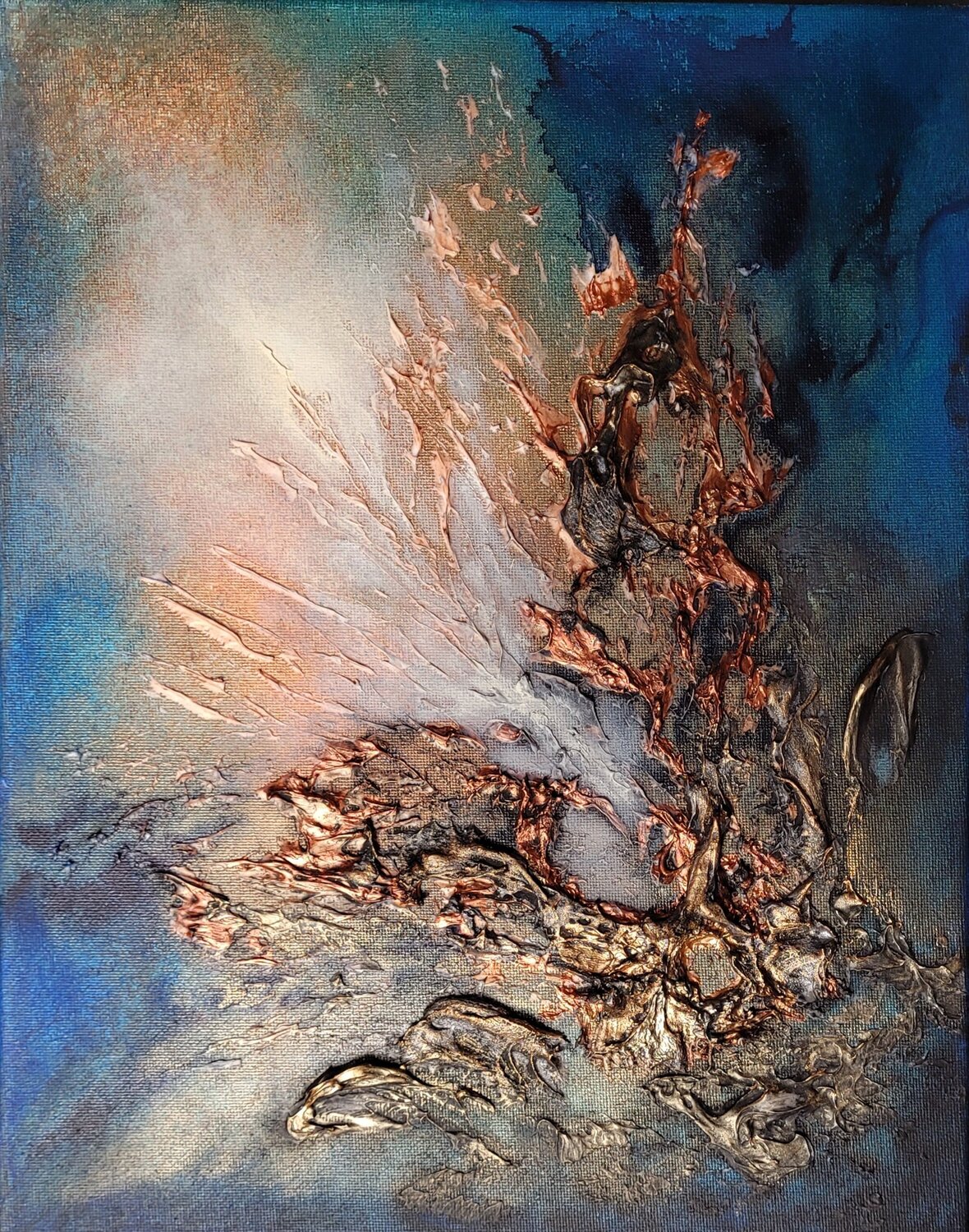 Eruption Redin Winter