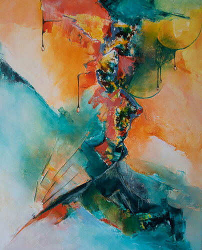 Quintescence par Françoise Dugourd-Caput, Peinture en vente sur Singulart