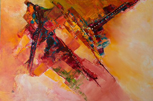 Sidéral by Françoise Dugourd-Caput, Painting for Sale on Singulart