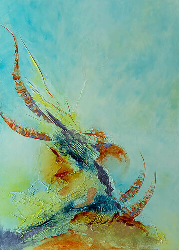 Océane by Françoise Dugourd-Caput, 회화 for Sale on Singulart