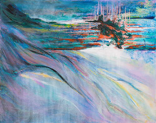 Leviathan von Françoise Dugourd-Caput, Malerei kaufen auf Singulart