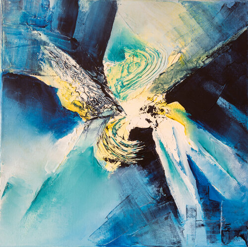 Lazurine van Françoise Dugourd-Caput, Schilderij te koop op Singulart