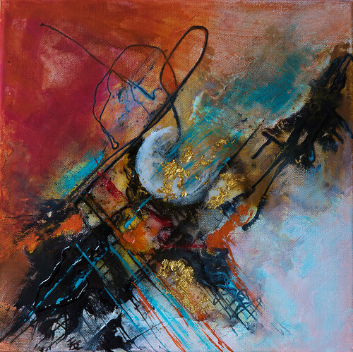 Météorite von Françoise Dugourd-Caput, Malerei kaufen auf Singulart