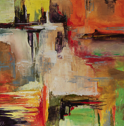 Immortel di Françoise Dugourd-Caput, Pittura in vendita su Singulart