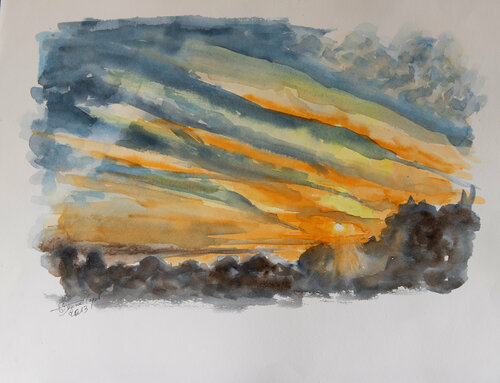 Déclin by Françoise Dugourd-Caput, Work on Paper for Sale on Singulart