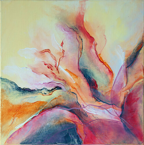 Orchidée von Françoise Dugourd-Caput, Malerei kaufen auf Singulart