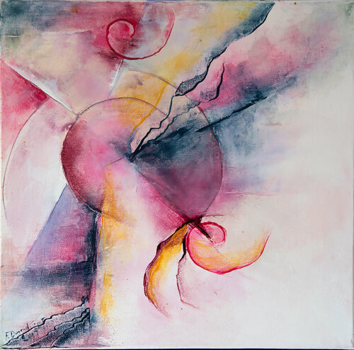 O temps suspend ton vol di Françoise Dugourd-Caput, Pittura in vendita su Singulart