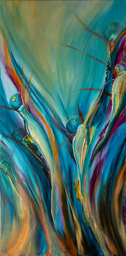 Symposium van Françoise Dugourd-Caput, Schilderij te koop op Singulart