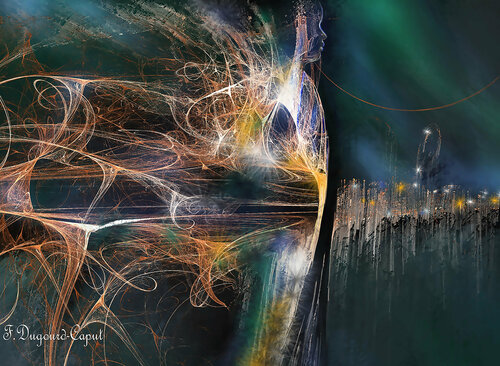 Vigilant by Françoise Dugourd-Caput, Digital for Sale on Singulart