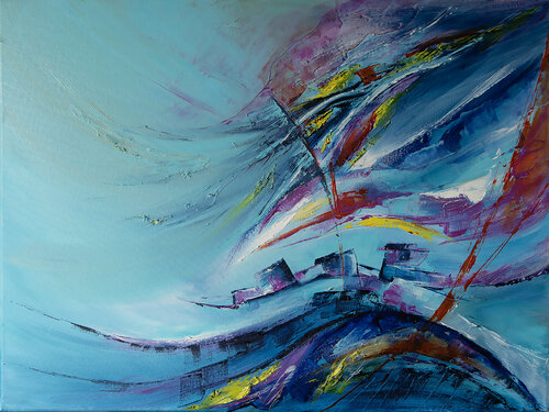 Horizons by Françoise Dugourd-Caput, Painting for Sale on Singulart