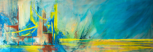 Freedom by Françoise Dugourd-Caput, Painting for Sale on Singulart