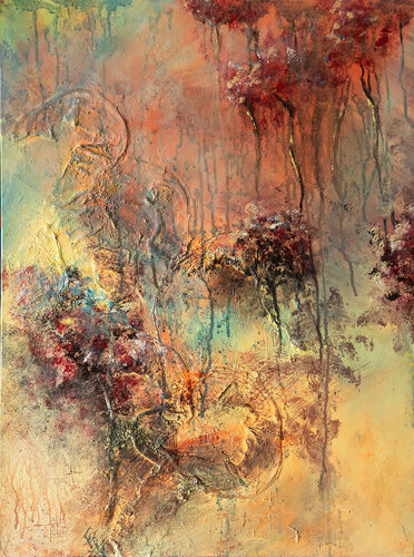 Brocéliande di Françoise Dugourd-Caput, Pittura in vendita su Singulart