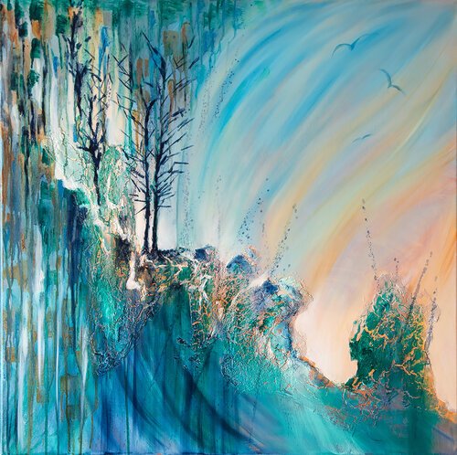 Les éléments von Françoise Dugourd-Caput, Malerei kaufen auf Singulart