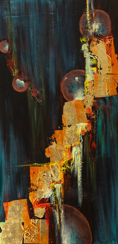 Voie céleste di Françoise Dugourd-Caput, Pittura in vendita su Singulart