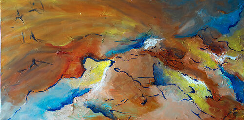 Terra Nova de Françoise Dugourd-Caput, Pintura a la venta en Singulart