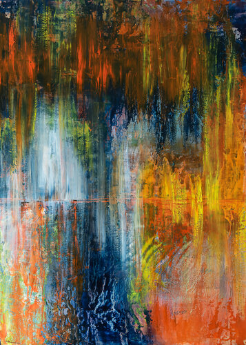 Vibration temporelle di Françoise Dugourd-Caput, Pittura in vendita su Singulart