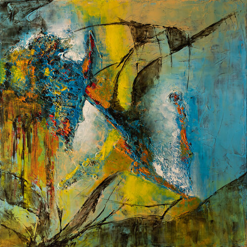 Le Prince englouti by Françoise Dugourd-Caput, 회화 for Sale on Singulart