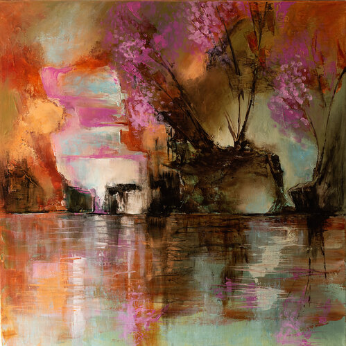 Terre d'Asile de Françoise Dugourd-Caput, Pintura a la venta en Singulart