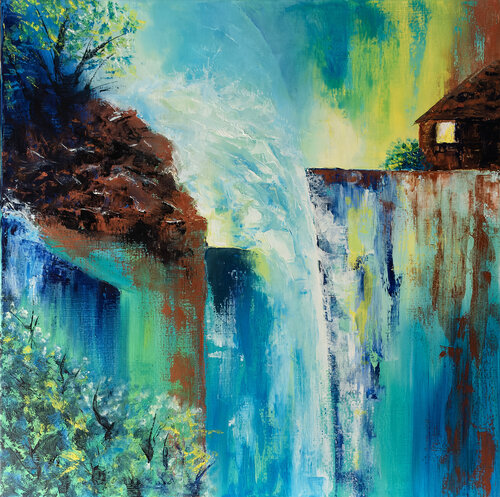 Immersion van Françoise Dugourd-Caput, Schilderij te koop op Singulart