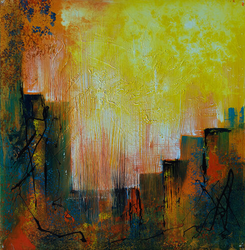 Open City van Françoise Dugourd-Caput, Schilderij te koop op Singulart