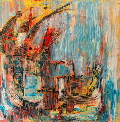 Oppidum von Françoise Dugourd-Caput, Malerei kaufen auf Singulart