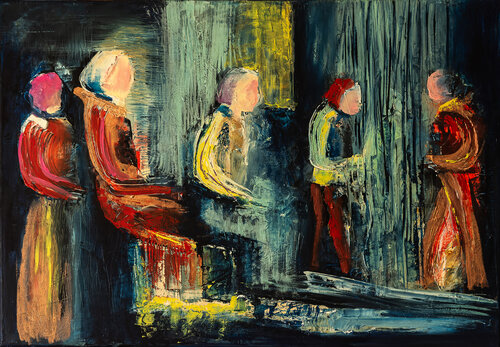 Conversation de Françoise Dugourd-Caput, Pintura a la venta en Singulart