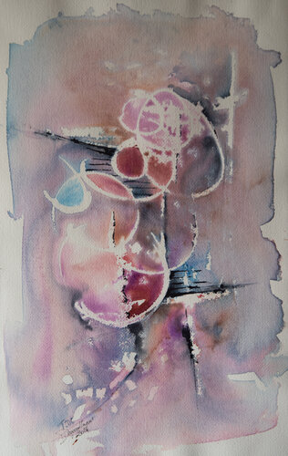 Luminiscence di Françoise Dugourd-Caput, Opera su carta in vendita su Singulart