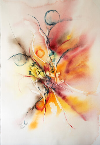 Offrande van Françoise Dugourd-Caput, Werk op papier te koop op Singulart