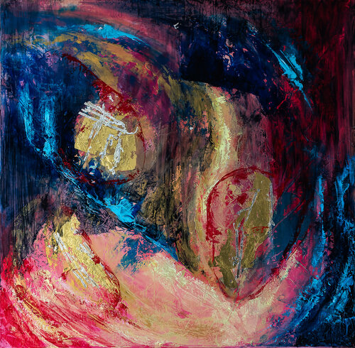 Tous Ensemble di Françoise Dugourd-Caput, Pittura in vendita su Singulart