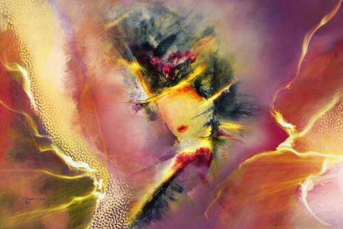 French Cancan by Françoise Dugourd-Caput, Digital for Sale on Singulart