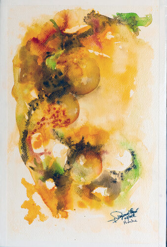 Ambre von Françoise Dugourd-Caput, Werk auf Papier kaufen auf Singulart