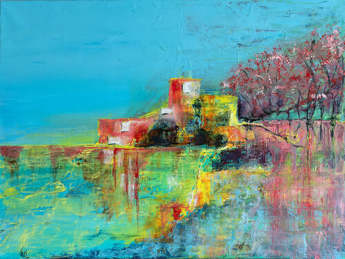 Fascination Utopique by Françoise Dugourd-Caput, 회화 for Sale on Singulart