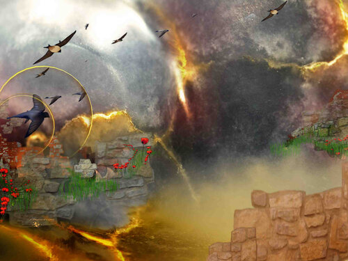 Exode by Françoise Dugourd-Caput, 디지털 for Sale on Singulart