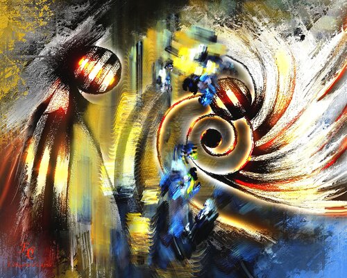 Météore von Françoise Dugourd-Caput, Digital kaufen auf Singulart