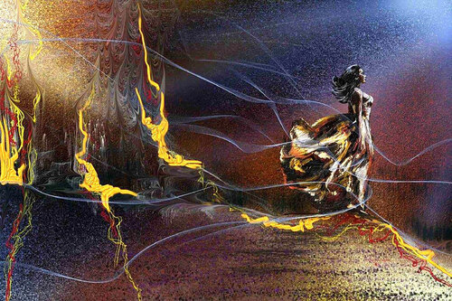 Demeter by Françoise Dugourd-Caput, 디지털 for Sale on Singulart