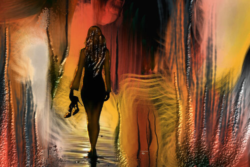 Vestale par Françoise Dugourd-Caput, Digital en vente sur Singulart
