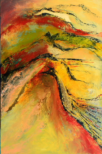 Cristatus von Françoise Dugourd-Caput, Malerei kaufen auf Singulart