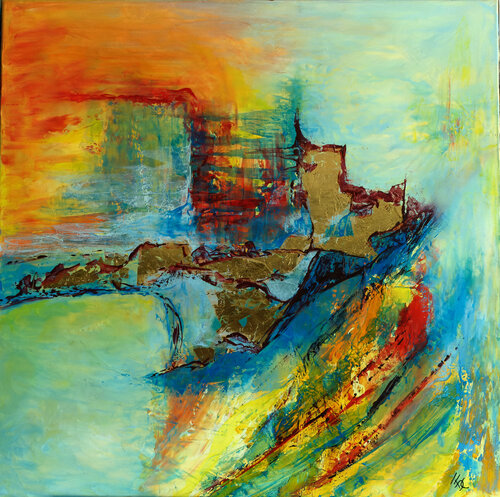 Rocadamour di Françoise Dugourd-Caput, Pittura in vendita su Singulart