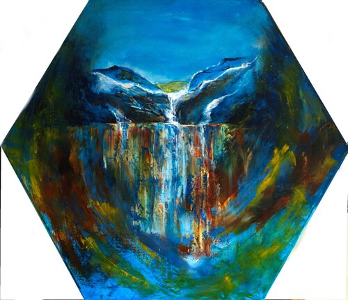 Niagara van Françoise Dugourd-Caput, Schilderij te koop op Singulart