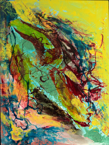 Diabolo by Françoise Dugourd-Caput, 회화 for Sale on Singulart