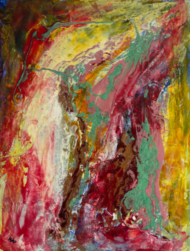 Coulure by Françoise Dugourd-Caput, 회화 for Sale on Singulart