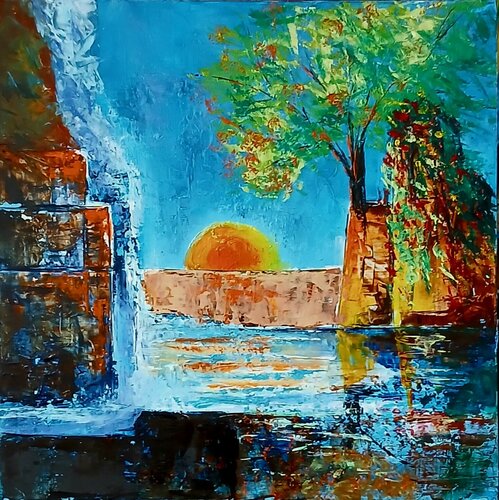 Mirage by Françoise Dugourd-Caput, Painting for Sale on Singulart