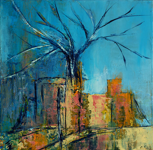 Palingenèse by Françoise Dugourd-Caput, Painting for Sale on Singulart